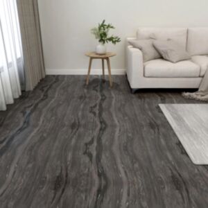 Pood24 iseliimuvad põrandaplaadid 20 tk, PVC, 1,86 m², tumehall