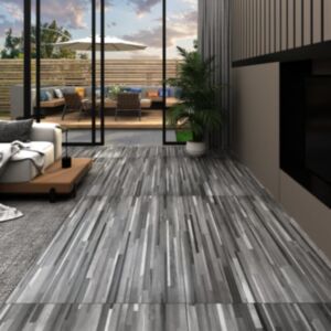 Pood24 iseliimuvad PVC-põrandaplaadid 5,21 m², 2 mm, triibuline hall