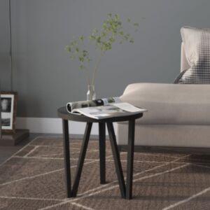 Pood24 teelaud, must, Ø35 cm, MDF