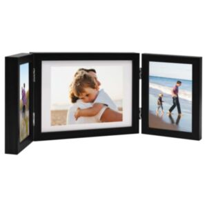 Pood24 kolm fotoraami, must, 22x15 cm + 2 x (10x15 cm)