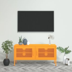 Pood24 telerikapp, sinepikollane, 105 x 35 x 50 cm, teras