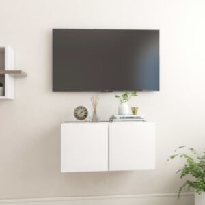 U24 sienas TV skapis, balts 60 x 30 x 30 cm