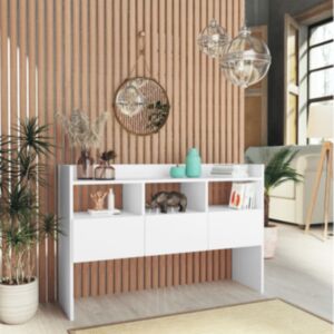 U24 буфет, белый, ДСП 105 x 30 x 70 см