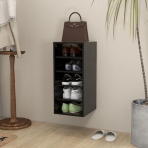 Pood24 kingakapp, must, 31,5 x 35 x 70 cm, puitlaastplaat
