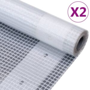 Pood24 Leno presendid, 2 tk, 260 g/m² 2 x 2 m, valged
