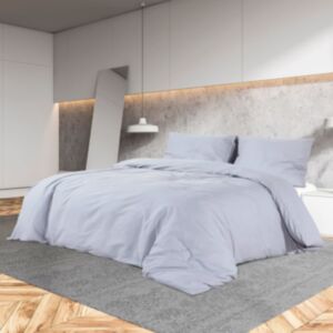 Комплект постельного белья U24, серый, 155x220 см, светлый, микрофибра