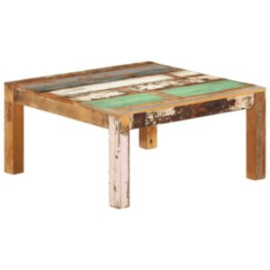 Pood24 kohvilaud, 80 x 80 x 40 cm, tugev taastatud puit