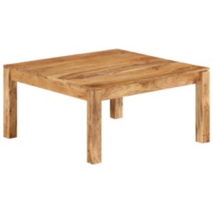 Pood24 kohvilaud, 80 x 80 x 40 cm, tugev akaatsiapuit