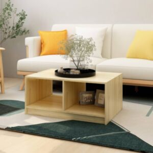 Журнальный столик U24, 75x50x33,5 см, массив сосны