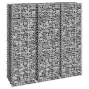 Pood24 gabioon taimelavad 3tk, 30 x 30 x 100 cm, raud