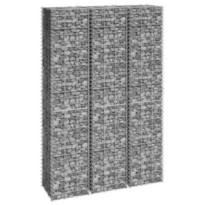 Pood24 gabioon taimelavad 3tk, 30 x 30 x 150 cm, raud