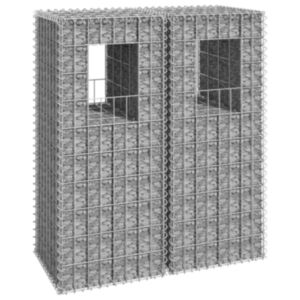 Pood24 gabioonkorvid 2 tk, 40 x 40 x 100 cm, raud