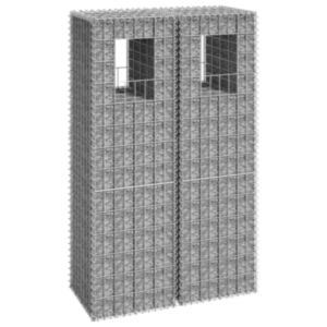 Pood24 gabioonkorvid 2 tk, 40 x 40 x 140 cm, raud