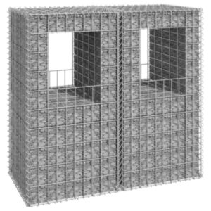 Pood24 gabioonkorvid 2 tk, 50 x 50 x 100 cm, raud