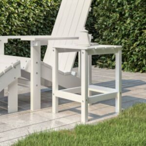 Садовый стол U24 Adirondack, белый, 38 x 38 x 46 см, HDPE