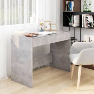 Pood24 kirjutuslaud, betoonhall, 101 x 50 x 76,5 cm, puitlaastplaat