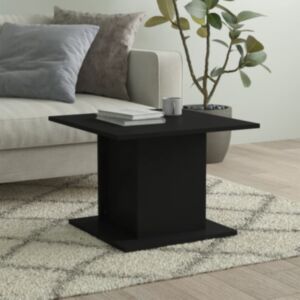 Pood24 kohvilaud, must, 55,5x55,5x40 cm puitlaastplaat