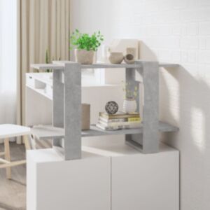 Книжный шкаф U24/перегородка, бетонный зал, 80x30x51 см