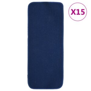 Pood24 trepimatt 15 tk, 60 x 25 cm, tumesinine, libisemiskindel 