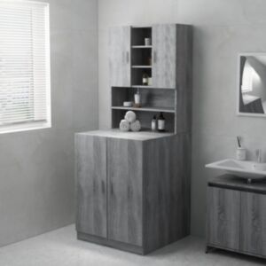 Pood24 pesumasinakapp, hall Sonoma, 71 x 71,5 x 91,5 cm