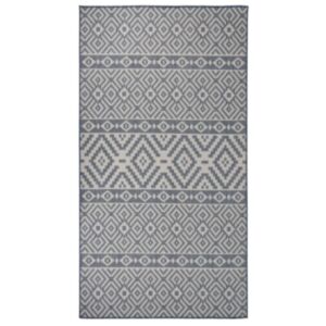 Pood24 silesidus õuevaip, 80 x 150 cm, sinised triibud