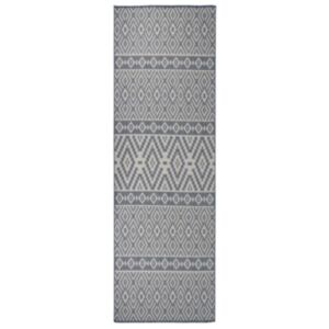 Pood24 silesidus õuevaip, 80 x 250 cm, sinised triibud