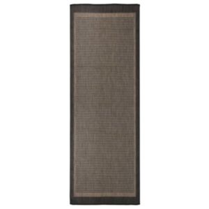 Pood24 silesidus õuevaip, 80 x 250 cm, tumepruun