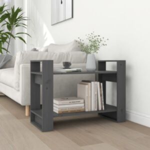 U24 книжная полка/перегородка, серый, 80 x 35 x 56,5 см, сосна