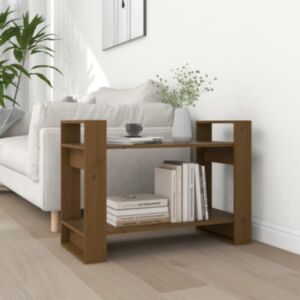U24 книжная полка/перегородка, медово-коричневый, 80 x 35 x 56,5 см