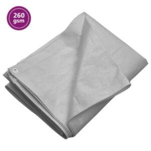 U24 подарок, 260 г/м² 3x3 м, серый, HDPE