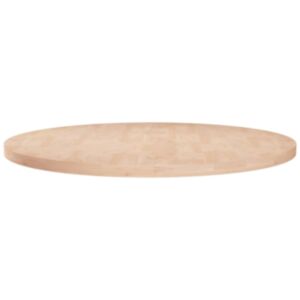 Pood24 ümmargune lauaplaat, Ø60 x 2,5 cm, töötlemata tammepuit