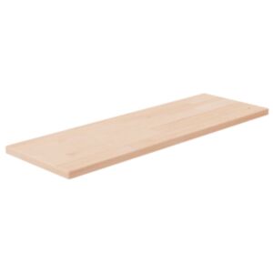 Pood24 riiuliplaat, 60x20x1,5 cm, töötlemata tammepuit