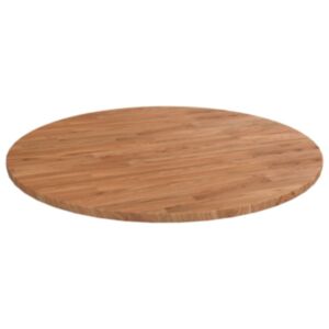 Pood24 ümmargune lauaplaat, pruun, Ø90x1,5 cm, töödeldud tammepuit