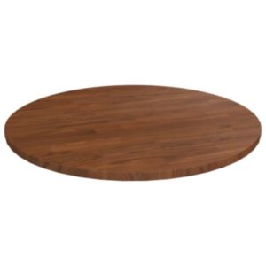 Pood24 ümmargune lauaplaat, tumepruun, Ø50x1,5 cm, töödeldud tammepuit