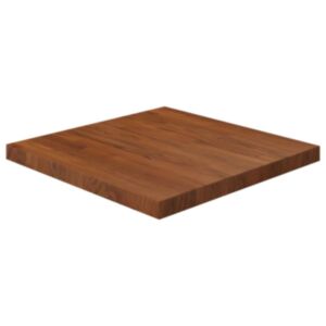 Pood24 kandiline lauaplaat, tumepruun, 60x60x4 cm, töödeldud tammepuit