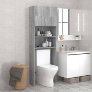Pood24 pesumasinakapp, hall Sonoma tamm, 64 x 25,5 x 190 cm