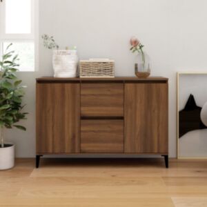 Pood24 puhvetkapp, pruun tamm, 104 x 35 x 70 cm, tehispuit