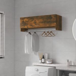 Pood24 garderoob, suitsutatud tamm, 100x32,5x35 cm, tehispuit