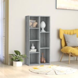 Pood24 raamatukapp, hall Sonoma tamm, 50 x 25 x 106 cm
