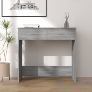 Pood24 kirjutuslaud, hall Sonoma tamm, 80 x 40 x 75 cm, tehispuit