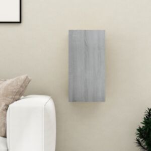 Pood24 telerikapp, hall Sonoma tamm, 30,5 x 30 x 60 cm, tehispuit