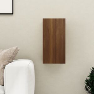 Pood24 telerikapp, pruun tamm, 30,5 x 30 x 60 cm, tehispuit