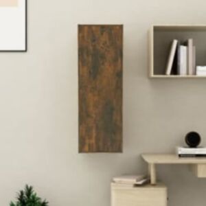 Pood24 telerikapp, suitsutatud tamm, 30,5 x 30 x 90 cm, tehispuit