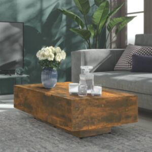 Журнальный столик U24, копченый дуб, 115x60x31 см, искусственное дерево