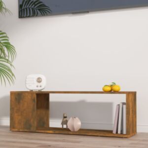 Pood24 telerikapp, suitsutatud tamm, 100 x 24 x 32 cm, tehispuit