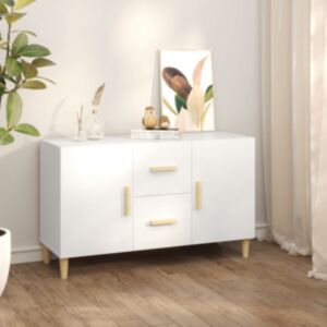 Pood24 puhvetkapp, valge, 100 x 36 x 60 cm, tehispuit