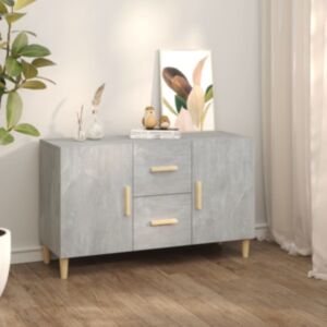 Pood24 puhvetkapp, betoonhall, 100 x 36 x 60 cm, tehispuit