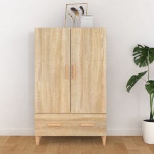 Pood24 kõrge kapp, Sonoma tamm, 70 x 31 x 115 cm, tehispuit