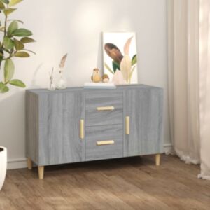 Pood24 puhvetkapp, hall Sonoma tamm, 100 x 36 x 60 cm, tehispuit