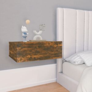 Pood24 kinnitatav öökapp, suitsutatud tamm, 40 x 30 x 15 cm, tehispuit